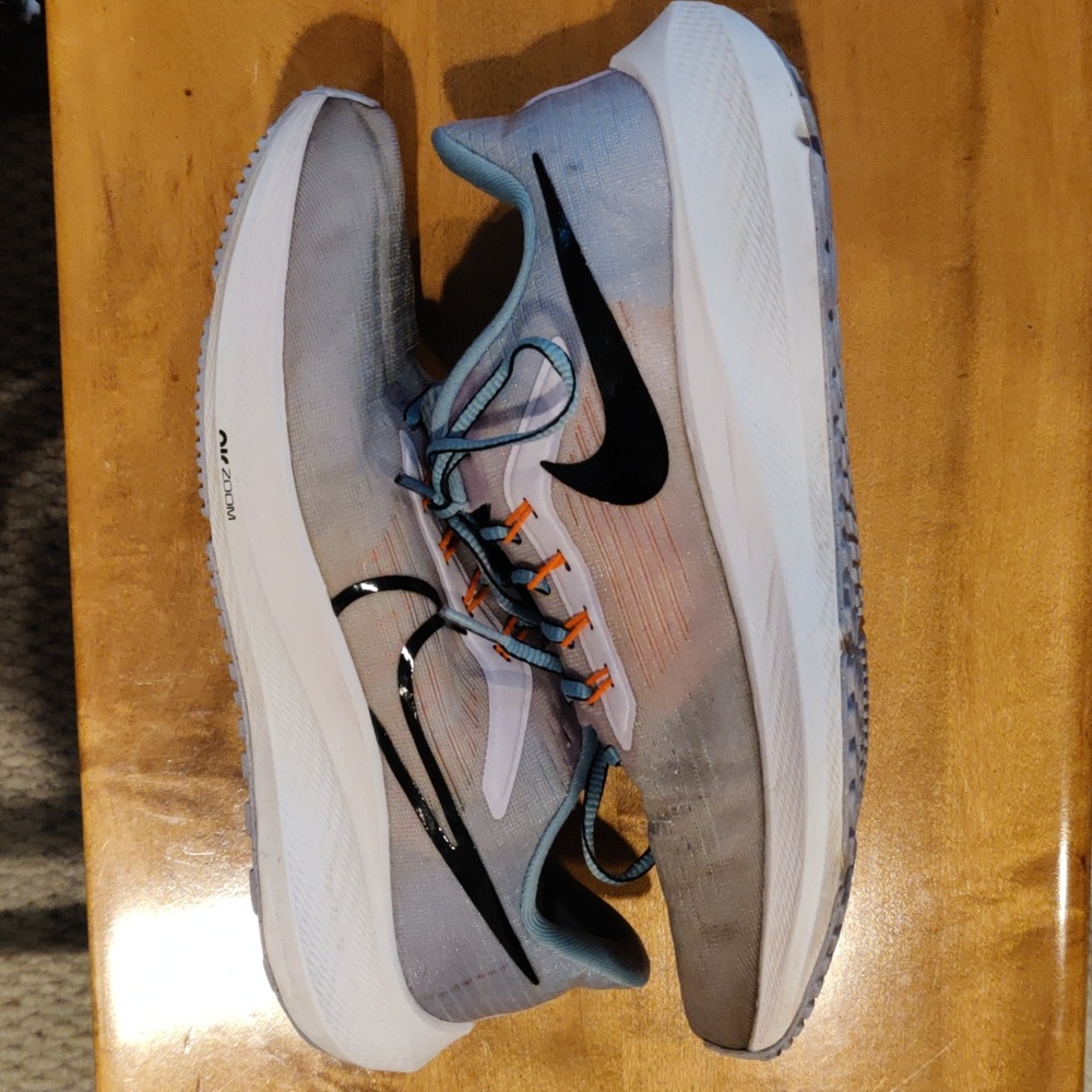 Nike Air Zoom Pegasus 39 tie dye effect gray purple orange and blue  size 9.5 - Picture 6 of 11